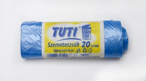 Szemeteszsák, 20 l, 20 db, "Tuti"