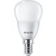 LED izzó, E14, kis gömb, P45, 5W, 470lm, 6500K, PHILIPS "CorePro"